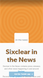 Mobile Screenshot of news.sixclear.com